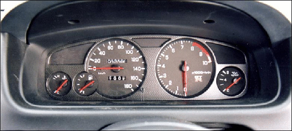 R33 Nissan Skyline GTR Gauges Picture